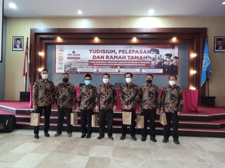 Dekan FAI Kenalkan Pimpinan Prodi Baru Periode 2021-2025