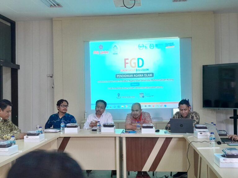 Perkokoh Kolaborasi Akademik, Prodi PAI FAI UMM Gelar FGD dan Penandatanganan Implementation Arrangement (IA) dengan Prodi PAI UNIDA Gontor