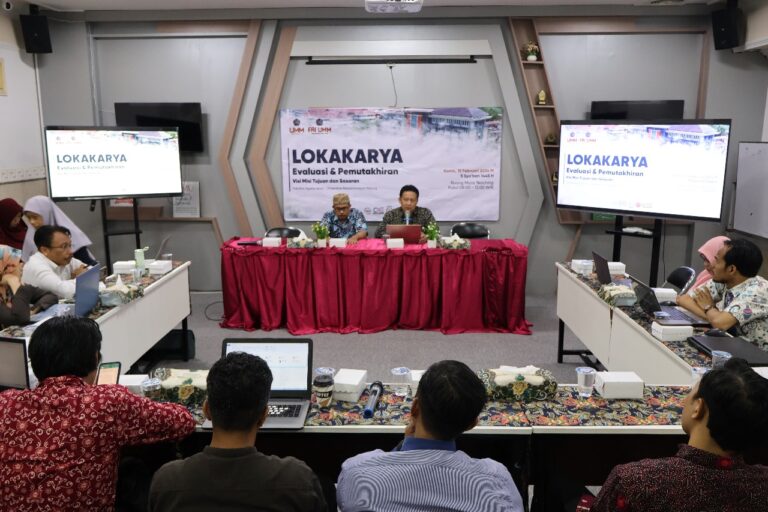 FAI UMM Gelar Lokakarya Evaluasi & Pemutakhiran Visi Misi Tujuan dan Sasaran (VMTS)