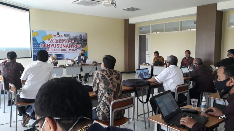 Workshop Penyusunan RPS Berbasis OBE, Upaya FAI UMM Upgrade Standar Mutu Pembelajaran