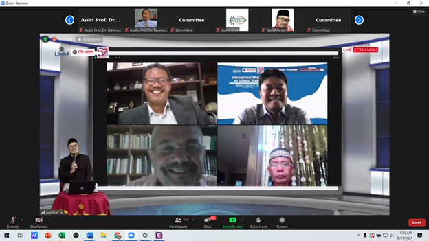 Kolaborasi Webinar Internasional, FAI UMM Undang Pembicara Dari Australia Hingga Amerika