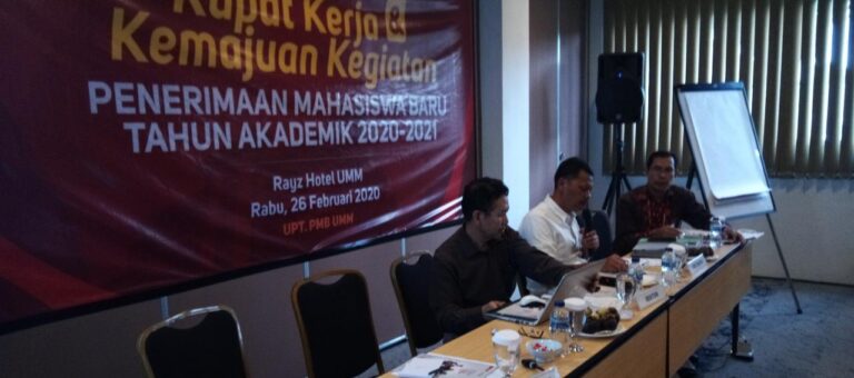 Raker Penerimaan Maba UMM 2020