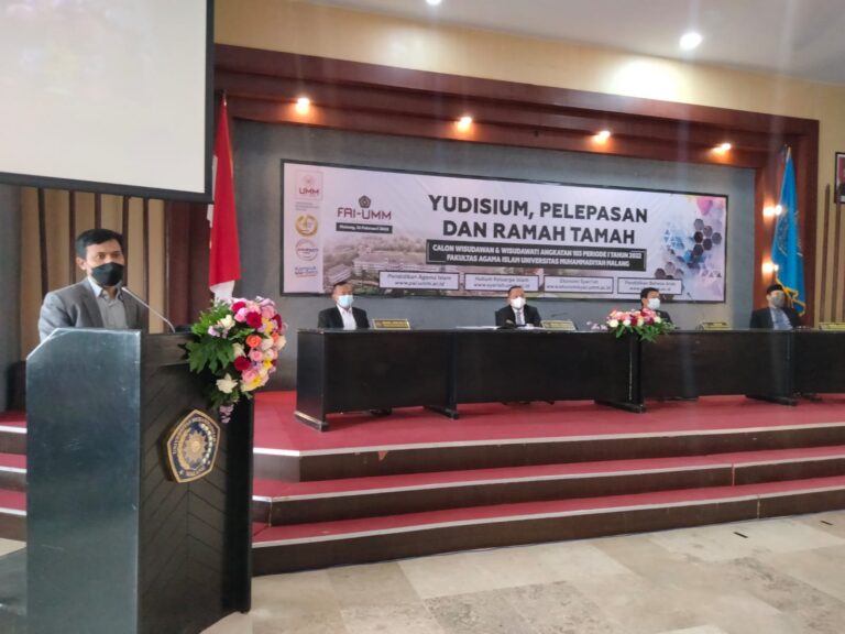 Lulusan terbaik FAI UMM usung tema tugas akhir tentang Fatwa Vaksin Astrazeneca.