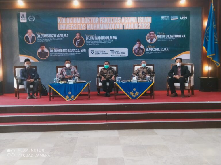 Kolokium Doktor FAI UMM Hadirkan Tiga Ahli Bidang Ilmu