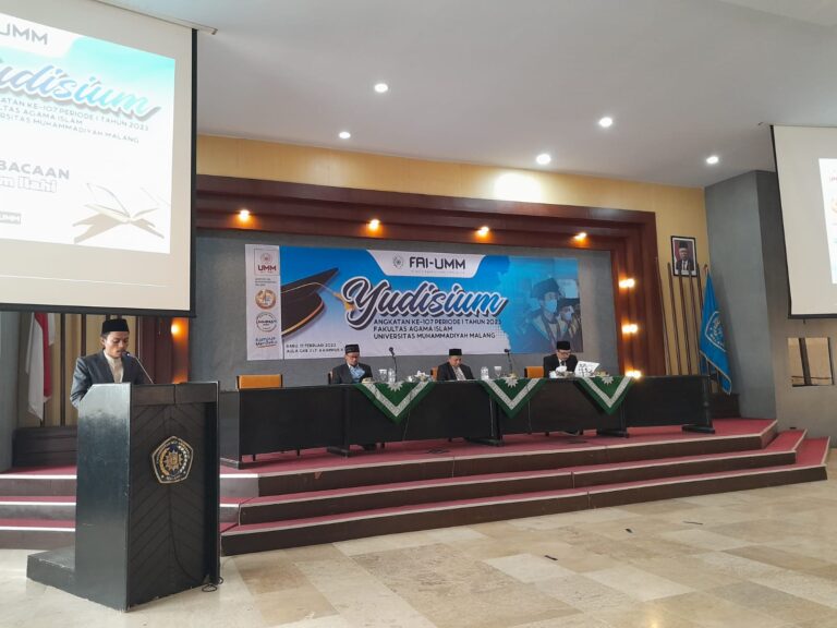 FAI UMM Sukses Gelar Yudisium Angkatan Ke-107 Periode I Tahun 2023