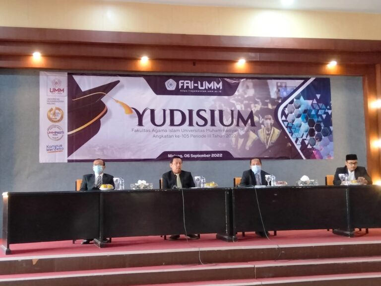 Pesan Dekan di Acara Yudisium: Alumni FAI Harus Bisa Menunjukkan Ini