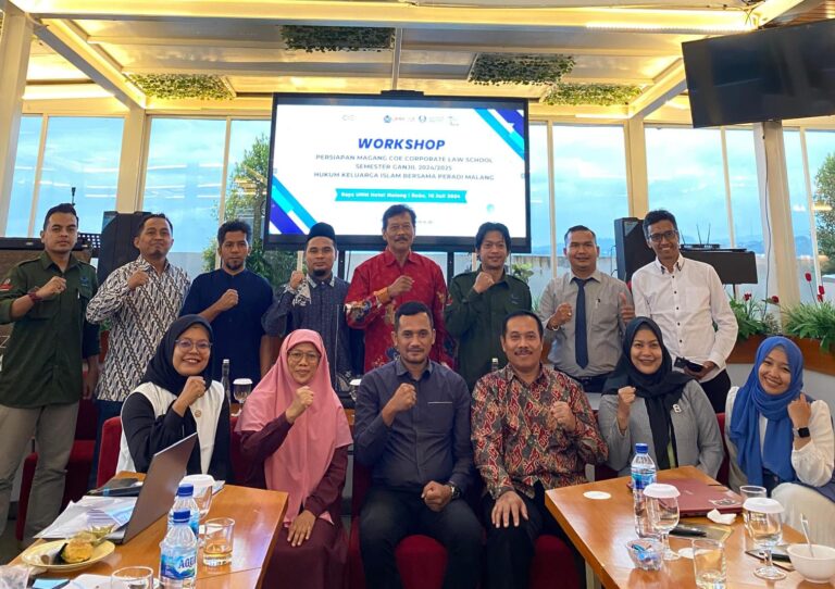 Tingkatkan Kualitas Kelas Profesional, Prodi HKI FAI-UMM Adakan Workshop Evaluasi CoE Corporate Law School