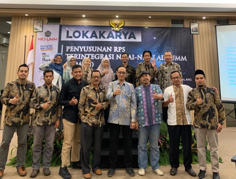 Program Studi Hukum Keluarga Islam UMM Gelar Lokakarya Penyusunan RPS OBE Terintegrasi Nilai-Nilai AI