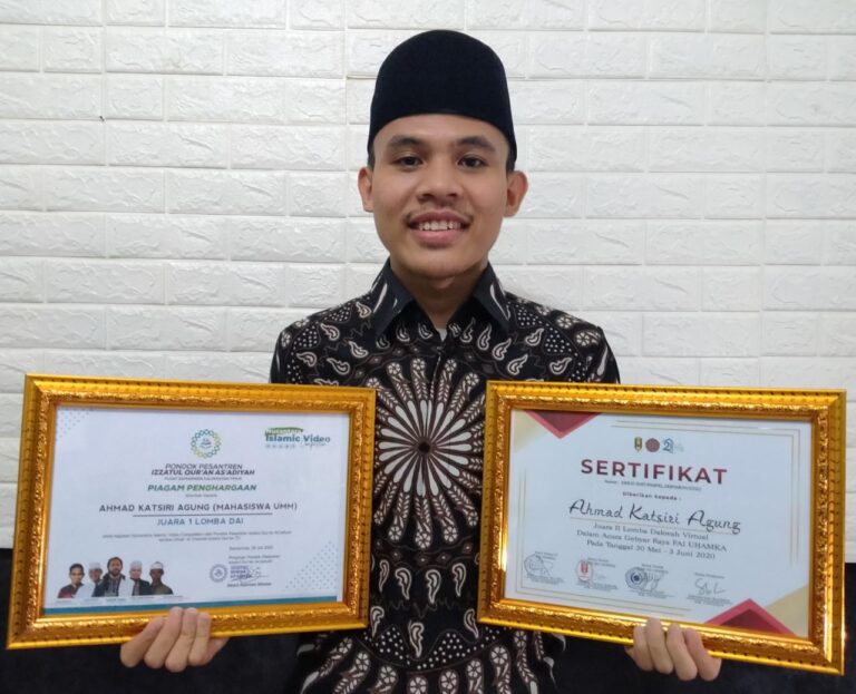 Raih 2 Penghargaan Sekaligus, Mahasiswa Prodi PAI Ukir Prestasi Di Tengah Pandemi Dengan Berdakwah