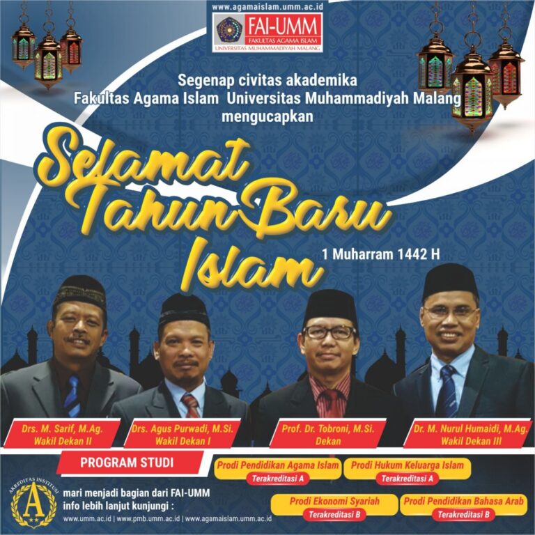 FAI UMM Menyongsong Tahun Baru Islam 1442 H