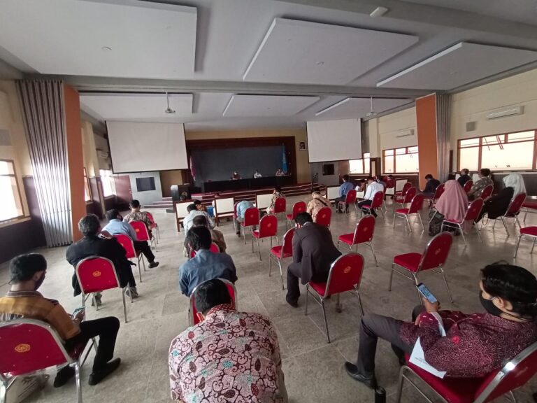 Sambut Tahun Ajaran Baru 2020/2021, FAI UMM Gelar Rapat Koordinasi Persiapan Perkuliahan