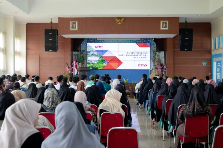 FAI UMM Buka Stand PMB di Tarhib Ramadhan Pemuda Muhammadiyah Kabupaten Malang