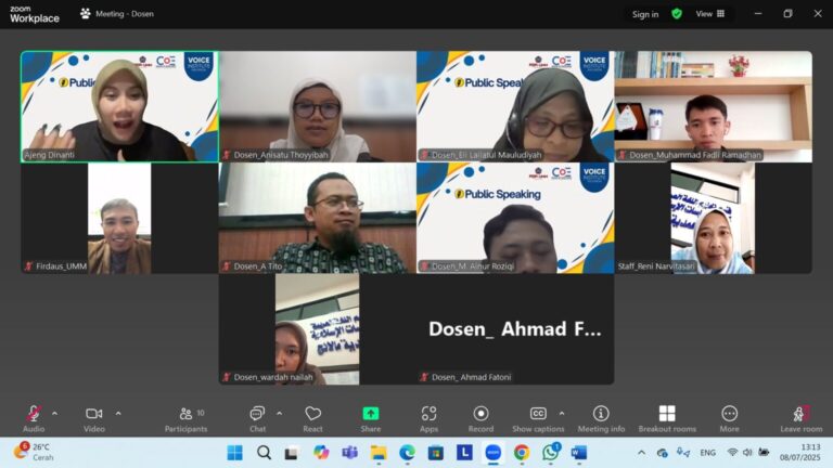 PUBLIC SPEAKING: PBA UMM KUATKAN SKILL BERBICARA MAHASISWA DAN CAPACITY BUILDING DOSEN