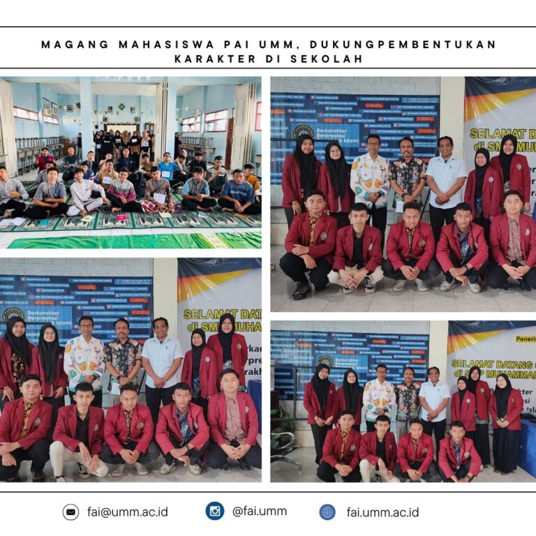 Mahasiswa PAI UMM Dukung Pembentukan Karakter Siswa lewat Program Magang di Sekolah