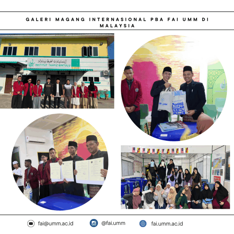 Dipercaya Penuh di Malaysia, Mahasiswa PBA UMM Jalankan Misi Bahasa di Institut Tahfiz Bintulu
