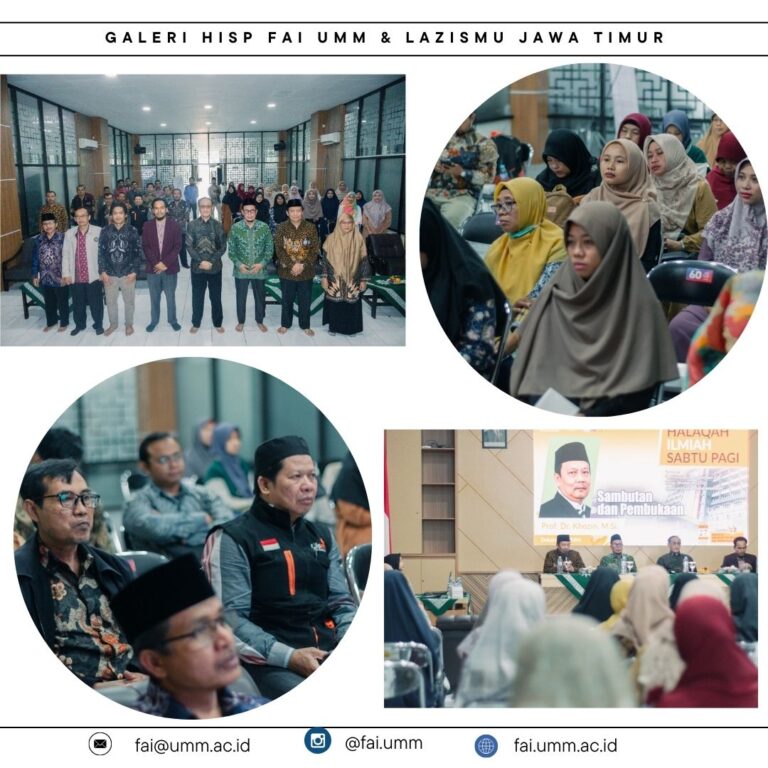 Halaqah Ilmiah FAI UMM: Reformulasi Zakat Muhammadiyah untuk Tata Kelola Modern dan Profesional