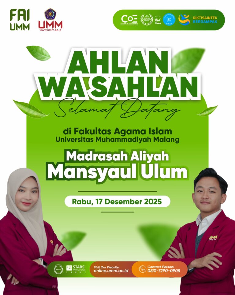 Kunjungan Santri Pondok Pesantren Mansyaul Ulum ke FAI UMM
