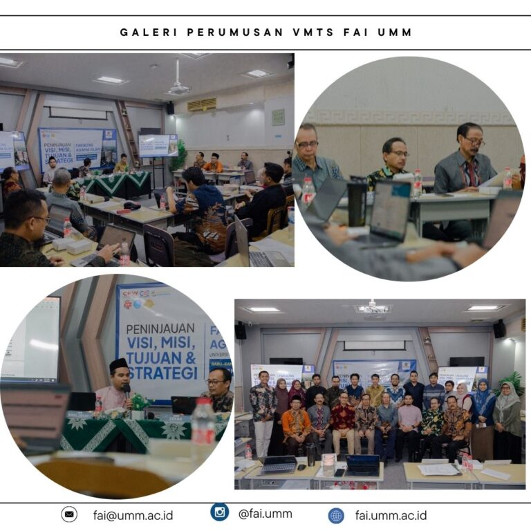 FAI UMM Tinjau VMTS sebagai Penguatan Arah Pengembangan Fakultas