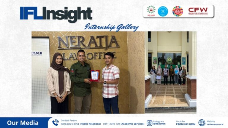 MAHASISWA HKI FAI UMM JALANI MAGANG COE CORPORATE LAW SCHOOL DI NERATJA LAW OFFICE, PERKUAT KOMPETENSI HUKUM KORPORASI DAN PROFESIONALISME PRAKTIK